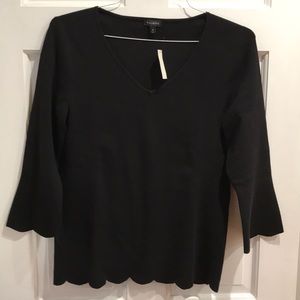 Talbots black sweater